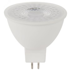 Лампочка светодиодная STD LED Lense MR16-8W-827-GU5.3 GU5.3 8Вт линзованная софит теплый белый свет