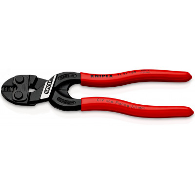 KNIPEX CoBolt S болторез компактный, с выемкой на кромках для реза толстой проволоки, L-160 мм, рез мягкая проволока d 5.3 мм, проволока средней твёрдос