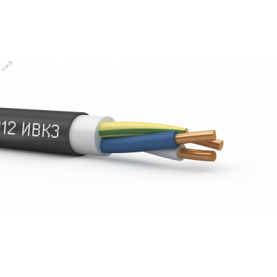 Кабель силовой ВВГнг(А)-LSLTx 3х2,5 ок (N,PE)-0,66 ТРТС