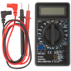 Мультиметр 0.1 мВ-1000 В, 0.1 В-750 В, 1 мкА-10 А, 0.1 Ом-2 МОм, коробка