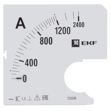 Шкала сменная для A721 1200/5А-1,5 EKF PROxima