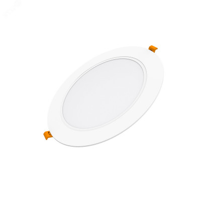 Светильник Gauss Basic Downlight круг 18W 1600lm 4000K 170-260V IP20 170*26 белый LED 1/60