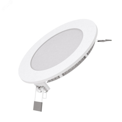 Светильник Gauss Slim круг 6W 460lm 6500K 180-265V IP20 монтаж ?105 120*22 LED 1/20