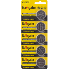 Элемент питания Navigator 94 766 NBT-CR2450-BP5