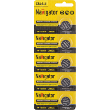 Элемент питания Navigator 94 779 NBT-CR1616-BP5