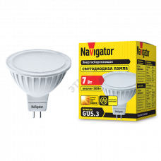 Лампа светодиодная Navigator 94 244 NLL-MR16-7-230-3K-GU5.3