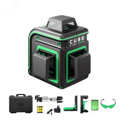 Уровень лазерный Cube 3-360 GREEN Ultimate Edition