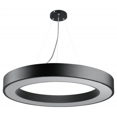 Светильник LED Geometria Ring SPO-133-B-40K-045 45Вт 4000K 3200Лм IP40 600*80 черный подвесной драйвер внутри