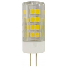 Лампы СВЕТОДИОДНЫЕ СТАНДАРТ LED JC-5W-220V-CER-827-G4 (диод, капсула, 5Вт, тепл, G4)