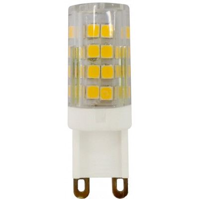 Лампы СВЕТОДИОДНЫЕ СТАНДАРТ LED JCD-5W-CER-827-G9 (диод, капсула, 5Вт, тепл, G9)