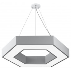 Светильник LED Geometria Hexagon SPO-124-W-40K-051 51Вт 4000К 800*800*80 белый подвесной драйвер внутри