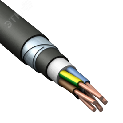 Кабель силовой ВБШвнг(А)-ХЛ 5х2.5 (N.PE)-0.660 однопроволочный