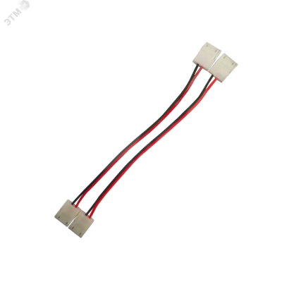 Набор коннекторов Gauss Basic для LED-ленты 3528/3014/2835 12V 8mm IP20 2 клипсы с проводом 1/850