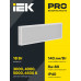 LIGHTING PRO Светильник светодиодный ДВО 1011 18Вт 4000К IP40 595х180мм опал IEK