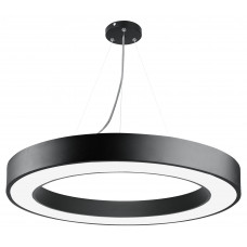 Светильник LED Geometria Ring SPO-134-B-40K-056 56Вт 4000К 4200Лм IP40 800х80 черный подвесной драйвер внутри