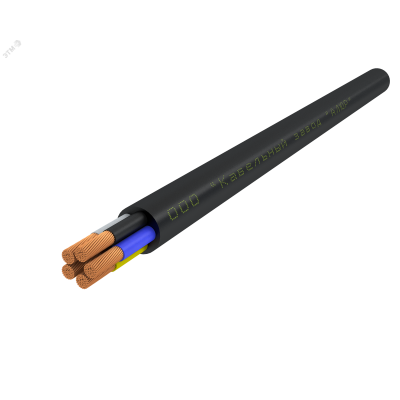 Кабель КГТП-ХЛ 5х2,5 (N,PE) -220/380-3 Ч ,бар