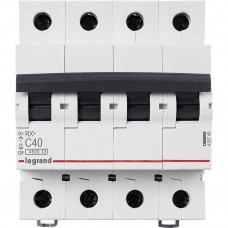 Выключатель автоматический четырехполюсный RX3 4,5 кА C 40 А