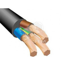 Кабель силовой ВВГнг(А)-LSLTx 3х4 (N.PE)-0.660 однопроволочный (бухта)