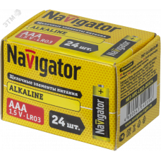 Элемент питания Navigator 14 059 NBT-NPE-LR03-BOX24