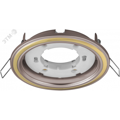 Светильник NGX-R10-001-GX53 Два цвета жемчуг-золото