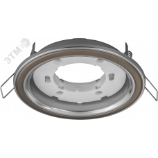 Светильник NGX-R10-004-GX53 Два цвета серебро-черный хром