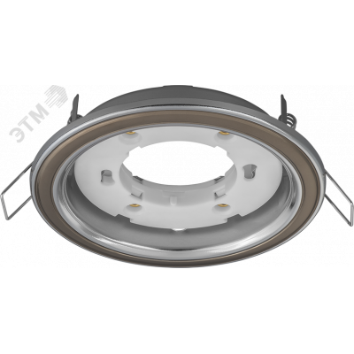 Светильник NGX-R10-004-GX53 Два цвета серебро-черный хром