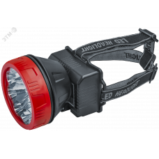 Фонарь Navigator 14 448 NPT-H21-ACCU налоб. 9LED 1Вт,2 реж, Li-ion 0,9Ач