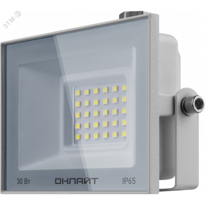 Прожектор светодиодный ДО-30w OFL-30-6K-WH-IP65-LED