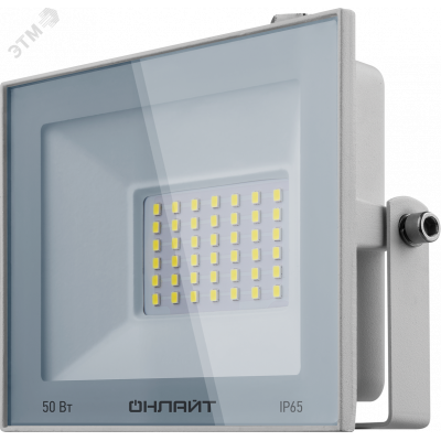 Прожектор светодиодный ДО-50w OFL-50-6K-WH-IP65-LED