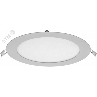 Светильник светодиодный ДВО-12w OLP-R1-12W-R170-6.5K-WH-LED