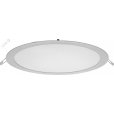 Светильник светодиодный ДВО-24w OLP-R1-24W-R300-6.5K-WH-LED