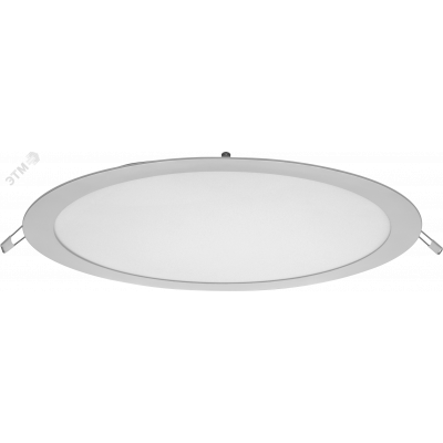 Светильник светодиодный ДВО-24w OLP-R1-24W-R300-6.5K-WH-LED