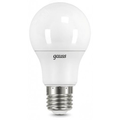 Лампа Gauss A60 10W 920lm 6500K E27 LED 1/10/50