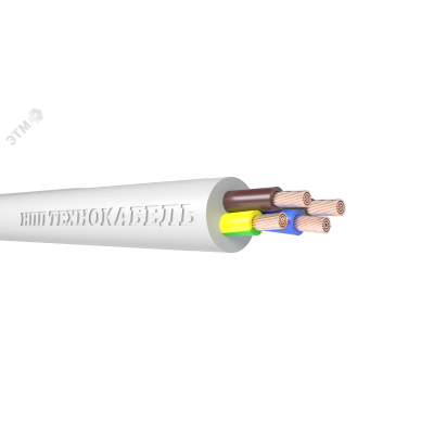 Провод ПВС 4х1.5 (3х1,5+1х1,5) ТРТС