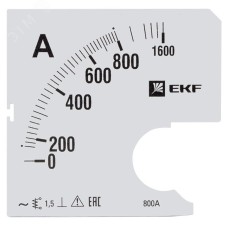 Шкала сменная для A961 80/5А-1,5 EKF PROxima