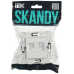 SKANDY Розетка компьютерная двойная RJ45 кат.5E SK-K03W арктический белый IEK