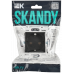 SKANDY Розетка с заземлением без защитных шторок 16А SK-R05Bl черный IEK