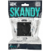 SKANDY Розетка с заземлением с защитными шторками 16А SK-R04Bl черный IEK