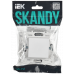 SKANDY Выключатель 1-клавишный проходной 10А SK-V02W арктический белый IEK