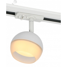 LIGHTING Светильник 4118 декоративный трековый поворотный под лампу GX53 белый IEK