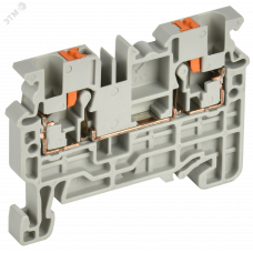 Колодка клеммная CP 2,5мм2 серая IEK
