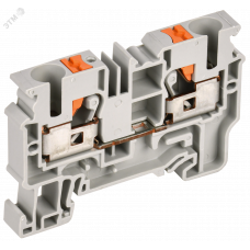 Колодка клеммная CP 10мм2 серая IEK