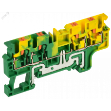 Колодка клеммная CP-MC-PEN земля 4 вывода 2,5мм2 IEK
