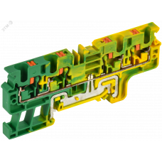 Колодка клеммная CP-MC-PEN земля 4 вывода 4мм2 IEK