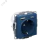 ATLASDESIGN РОЗЕТКА 16А c 2 USB A+C, 5В/2,4А/3,0А, 2х5В/1,5А, механизм, АКВАМАРИН