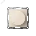 ATLASDESIGN СВЕТОРЕГУЛЯТОР (диммер) повор-нажим, LED, RC, 400Вт, мех., БЕЖЕВЫЙ