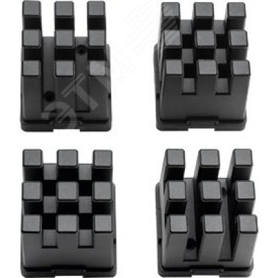 Набор рамный, для струбцин KRE / KREV / KR / KRV, комплектация: 4 соединителя направляющей и 4 переходника