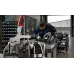Зажим регулируемый вертикальный, с коленчатым рычагом, усилие: 2.5 кН, с открытым плечом и горизонтальным основанием 35