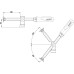 Адаптер поворотный для быстрозажимных устройств, усилие: 3 кН, для удлинителя TW28X