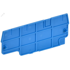 ARMAFIX Заглушка EPCX4-3 BU для колодки клеммной CP/CX4-3 синяя IEK